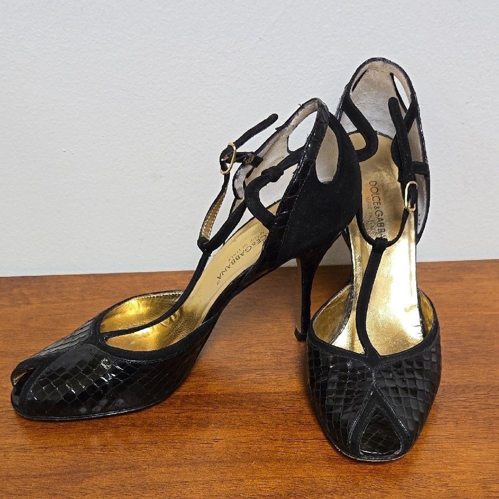 Dolce & Gabbana Black Heels